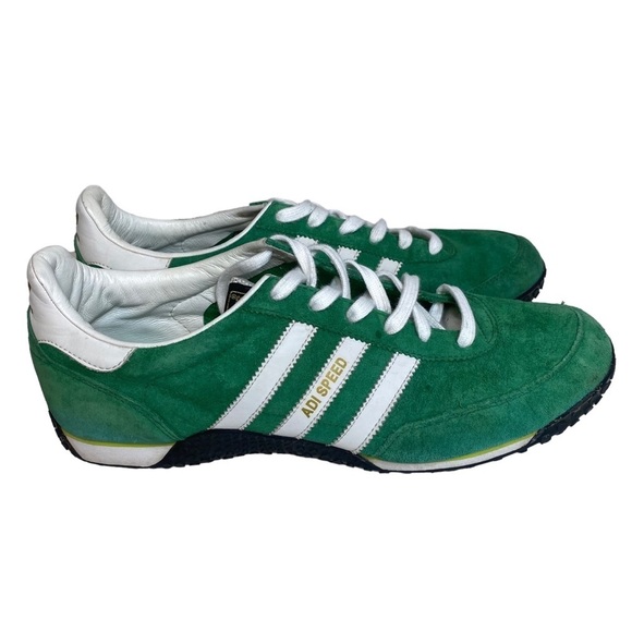 Vintage 2005‎ Adidas Adispeed Men US 10.5 Green White 116976 main image 14